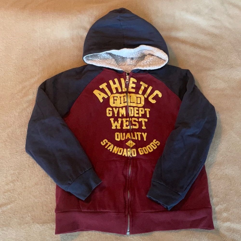 Used Boy Lee Full Zip Hoodie size L.